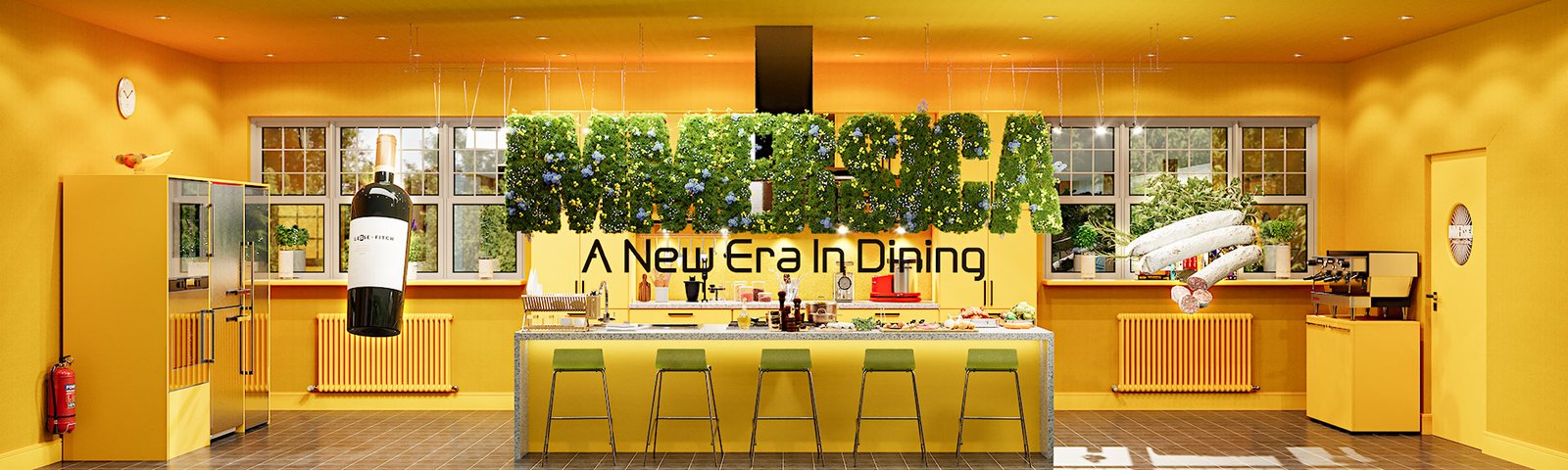 Immersica - Front View 3D Render